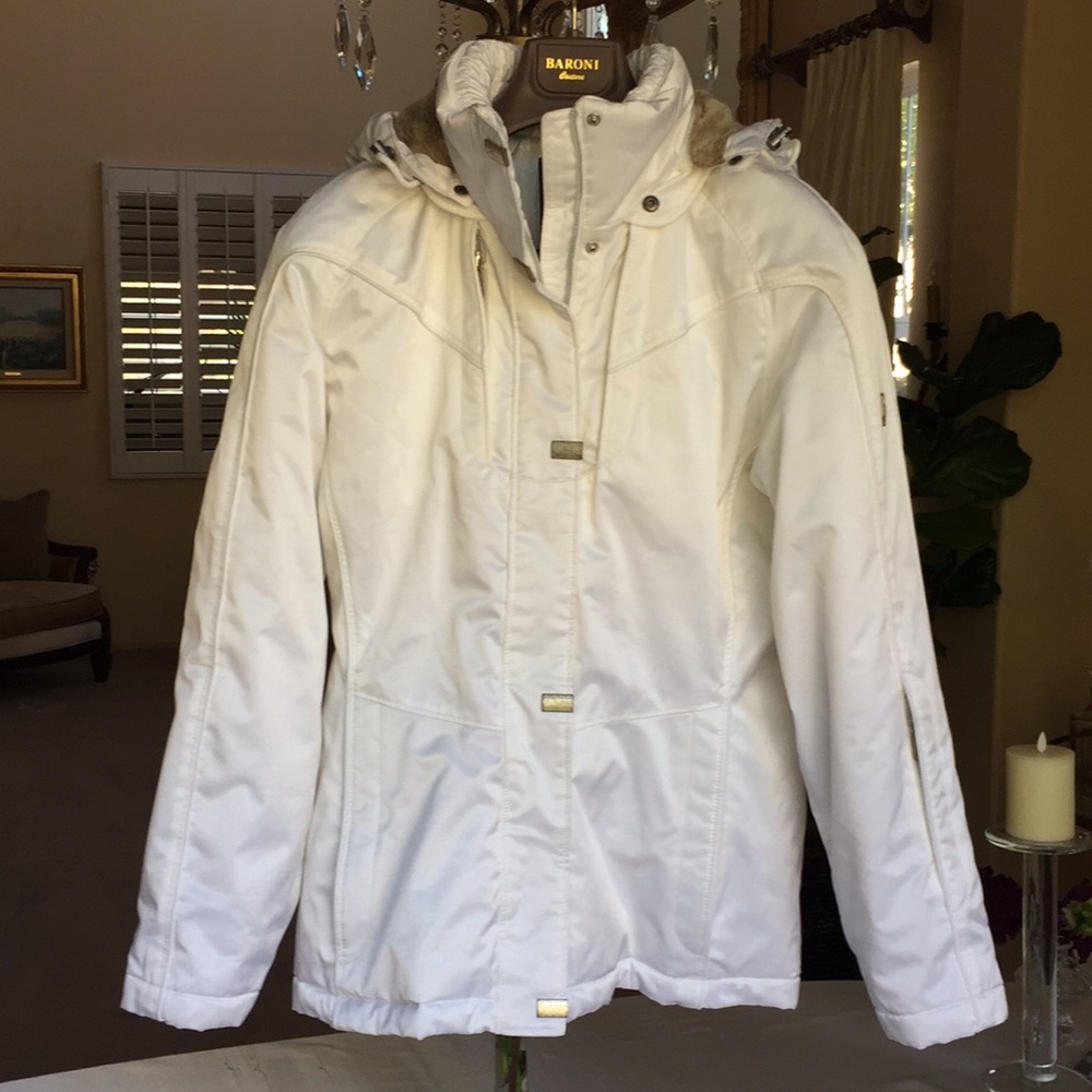 White Ski Jacket by Metropolis Legacy Couloir